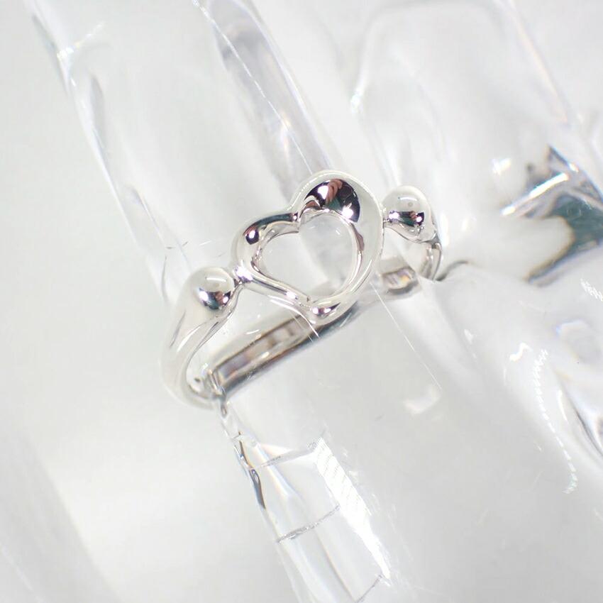 [Б/у] TIFFANY/Tiffany 925 Открытое сердце Кольцо/Нет. 10/г457-41