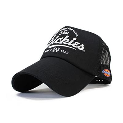 Кепка Dickies Мужская Женская Сетчатая Американский Повседневный Черный Один Размер