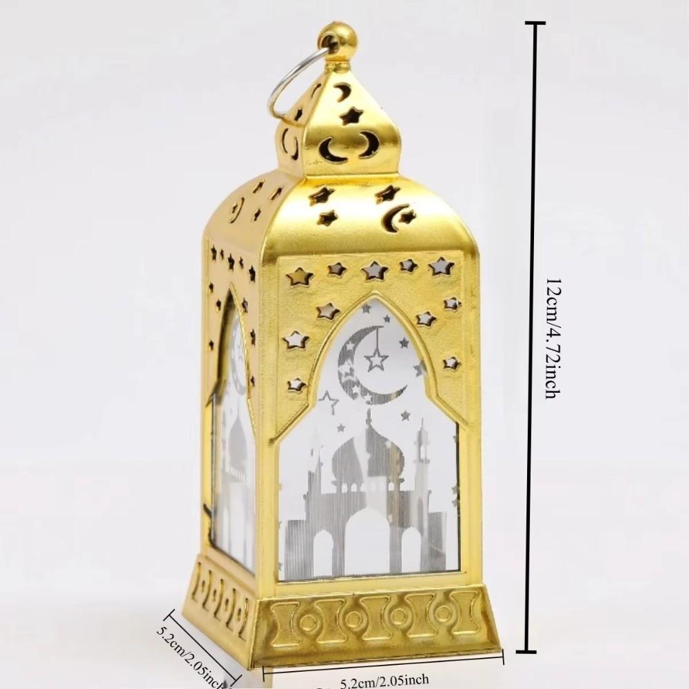 LED Candle Lamp Ramadan Decoration LED Star Moon Mubarak Night Light  Eid Party Supplies