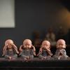 Керамика Маленький монах Фигурка маленькая статуэтка Креативные украшения для дома, комнаты, офиса Китайские специальные сувениры