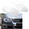 Крышка линзы фары левая и правая комплект для VW Passat B6 2006-2011 прозрачная