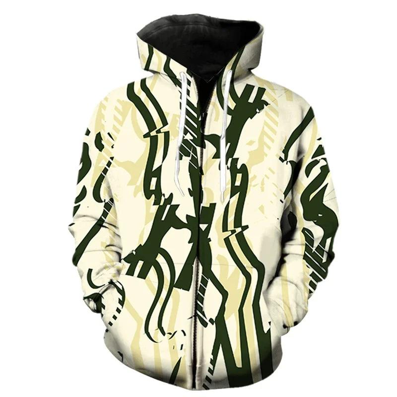 Толстовка с капюшоном и принтом в виде цветных букв 3D-граффити, мужская толстовка с капюшоном, модная толстовка с капюшоном