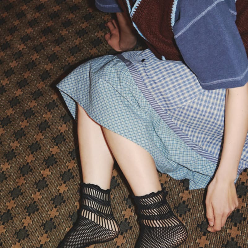 Ненавижу понедельник трехлинейные весенние носки черные