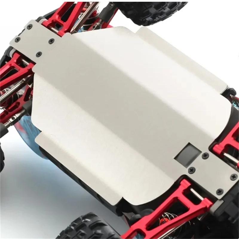 304 Stainless Steel Skid Plate Chassis Protecting chassis For MJX Hyper Go 16207 16208 16209 16210 H16 1/16 RC Car Upgrade Parts