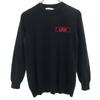 Made In Italy 100% Cashmere Long Sleeve Sweater XS Black Knit Women Used