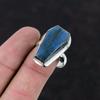 Кольцо с лабрадоритом Кольцо с драгоценным камнем Антикварные ювелирные изделия Кольцо ручной работы Кольцо из стерлингового серебра 925 пробы Регулируемое кольцо Ювелирные изделия из настоящего лабрадорита Подарки для нее