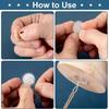 100Pcs Self-Adhesive Utility Hooks Mark-Free Wall Hooks  Wedding Decorations