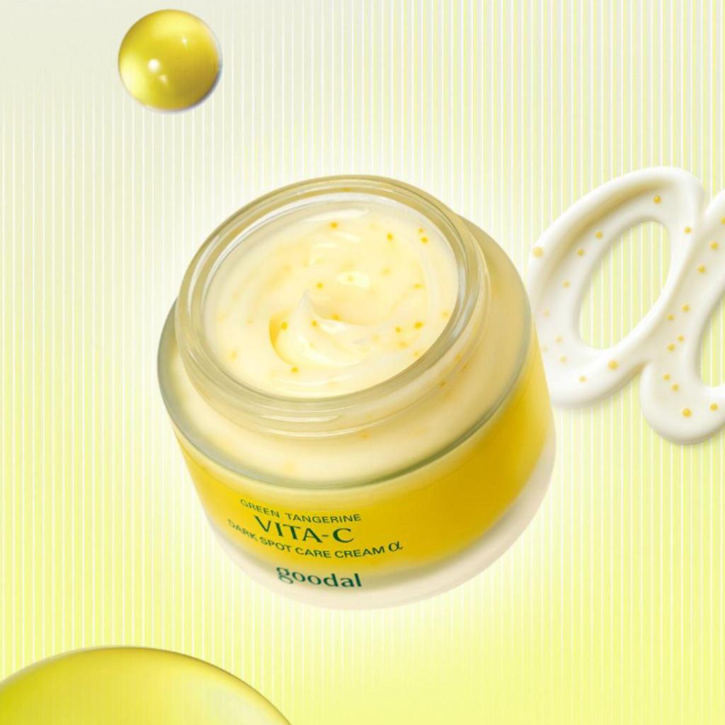 Goodal Green Tangerine Vita C Dark Spot Care Cream Alpha 75ml