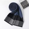 Men's Pure Wool Scarf 2025 Autumn and Winter Fashion Versatile 100 Wool Scarf Warm Scarf Men Can
