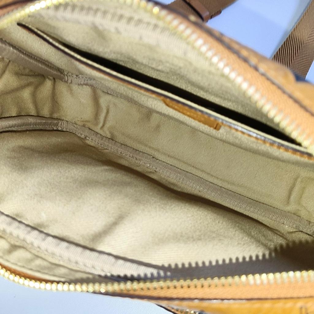 [Pre-Owned] Fursten Visetos Monogram Leather Shoulder Crossbody Waist Bag - Excellent #1PX2NRX