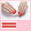 New Product Gel Manicure Stickers Solid Color Lighting Nail Polish Glue Semi-cured Nail Stickers for Pregnant Women