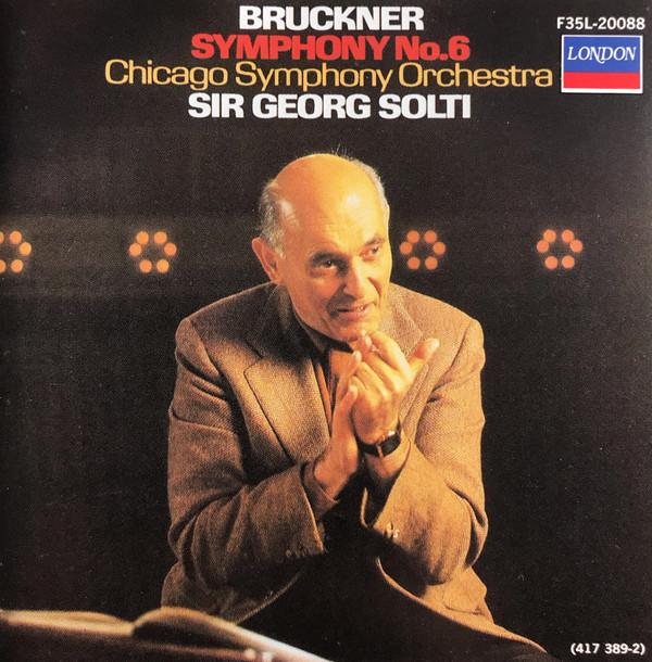 CD АНТОН БРУКНЕР, ЧИКАГСКИЙ СИМФОНИЧЕСКИЙ ОРКЕСТР - Симфония №. 6 4173892 London Records, 2000 Япония Классика Б/У