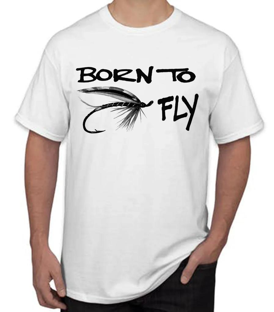 Sea Angling Fishing Gift Fly Fishi Graphic TShirt 100 Cotton ONeck Short Sleeve Summer Casual Mens Tshirt Streetwear
