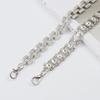 Women's Little Flavored Waist Chain Inlaid Diamond Crystal Accessories Women's Metal Chain with Skirt Dress Sweater