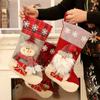 Pendant Gift Bags for Home Christmas Socks Christmas Decorations Candy Socks Christmas Ornament