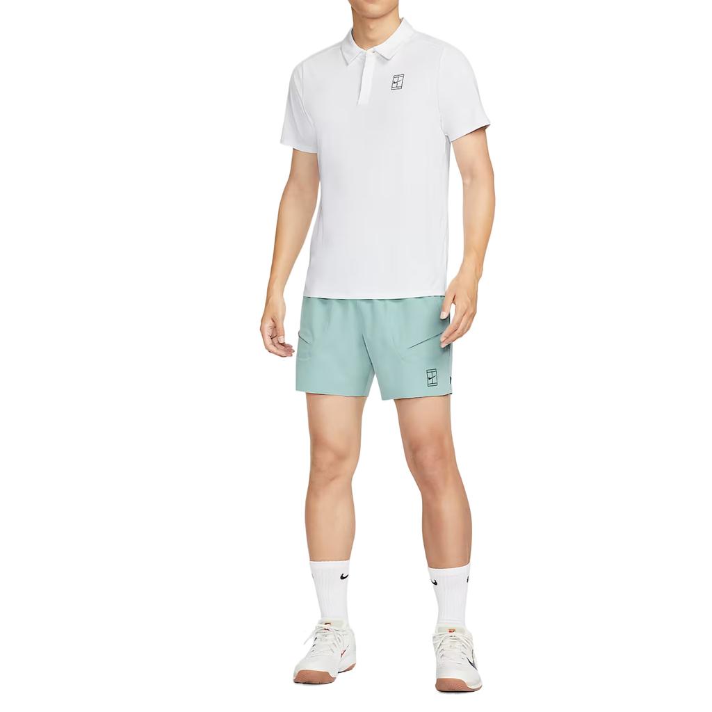 Nike Court Advantage Dri-FIT Удобные Универсальные Модные Шорты Миди с Завышенной Талией Спортивные Шорты для Мужчин FZ6914-017