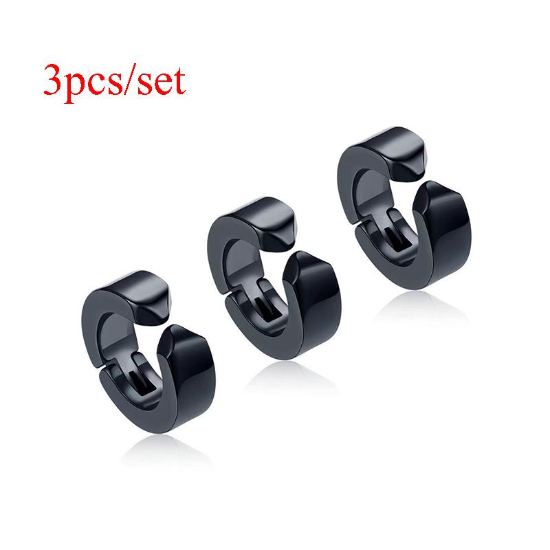  Серьги-клипсы для ушей Arataki Itto, реквизит для косплея, мужские и женские серьги из нержавеющей стали, аксессуары, подарок