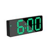 Snooze Function LED Desk Clock Temperature Display Mirror Digital Alarm Clock  Bedroom