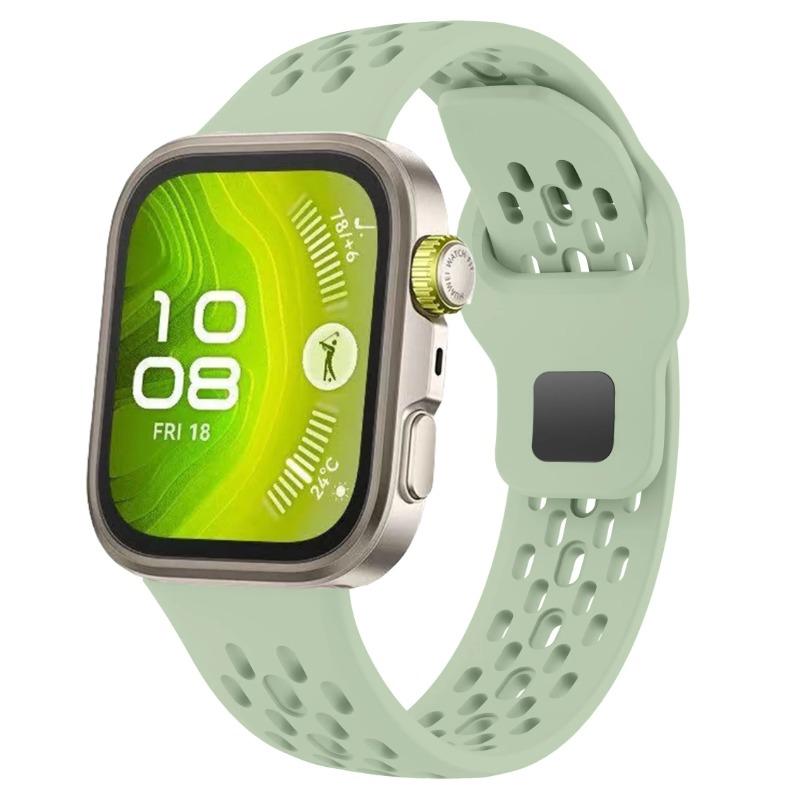 Спортивный силиконовый ремешок для Huawei Watch Fit 4/3 Дышащий Удобный Легко регулируемый Браслет для Huawei Watch Fit 4 Pro Correa