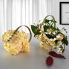 Accessories Flower Arrangement Basket with Handle Handheld Baskets Braid Flower Baskets  Bedroom