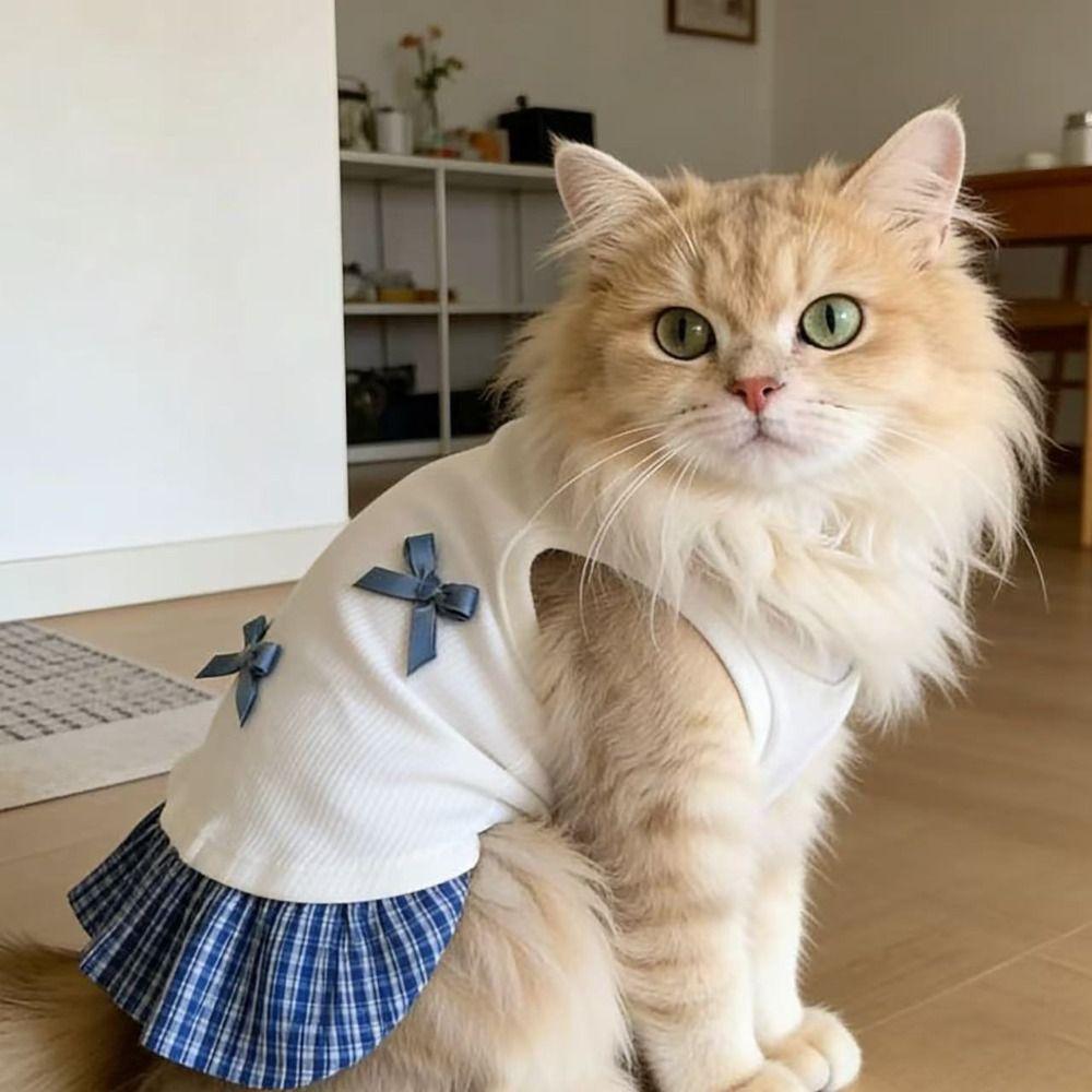 Soft Pet Princess Dress Breathable Dog Dress Cute Puppy Slip Dress Pet Supplies