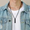 Men Necklace Anti-rust Pendant Electroplating Geometric Snake Chain Neck Decoration Long Lasting Roman