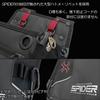 SK11 Spider Tool Pouch 2-Tier Reinforced Bottom Adjustable Belt with Carabiner Rings SPD-HG5-JY