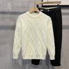 Winter Thick Knit Sweater Women Loose Fit Japanese Style Lazy Pullover Streetwear