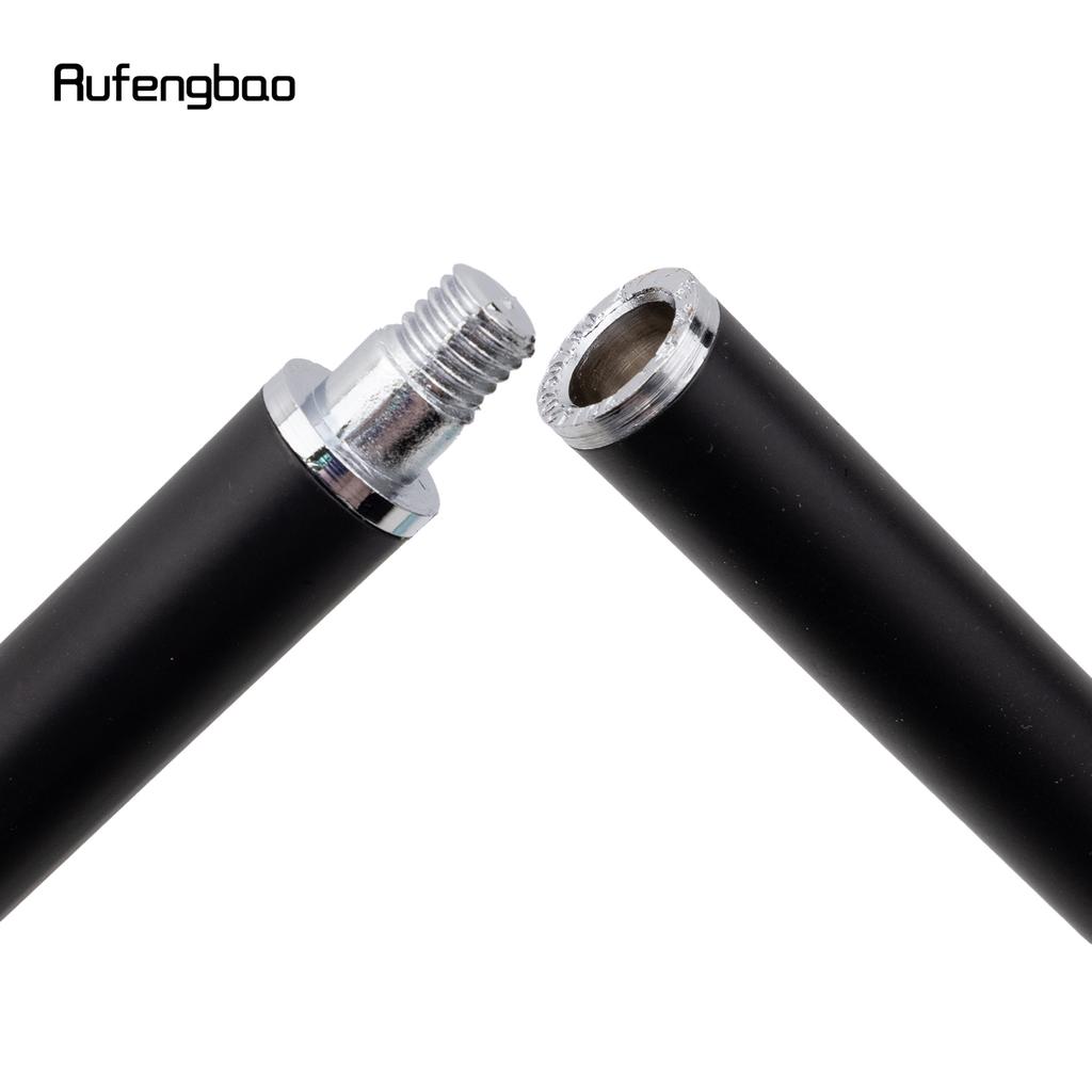 Red Black Leather Number Silver Walking Cane Fashion Decorative Walking Stick Gentleman Elegant Cosplay Cane Crosier 93cm