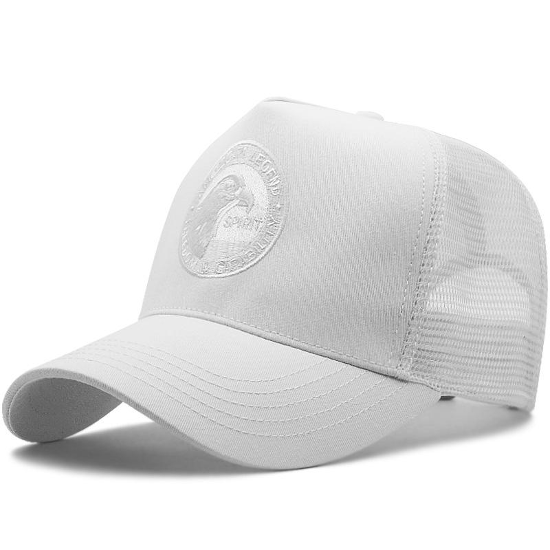 Big Head Circumference Hat High Top Baseball Cap Summer Mesh Cap Breathable Outdoor Shading Cap Men's Hat