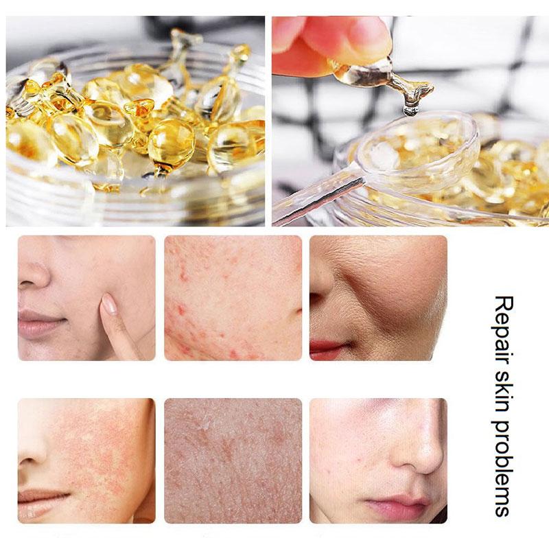 5/10 капсул с гиалуроновой кислотой, капсулы, эссенция, увлажняющая антивозрастная сыворотка для лица