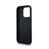 Dkny Leather Checkered Mono Pattern Magsafe - Etui Iphone 15 Pro (Czarny)