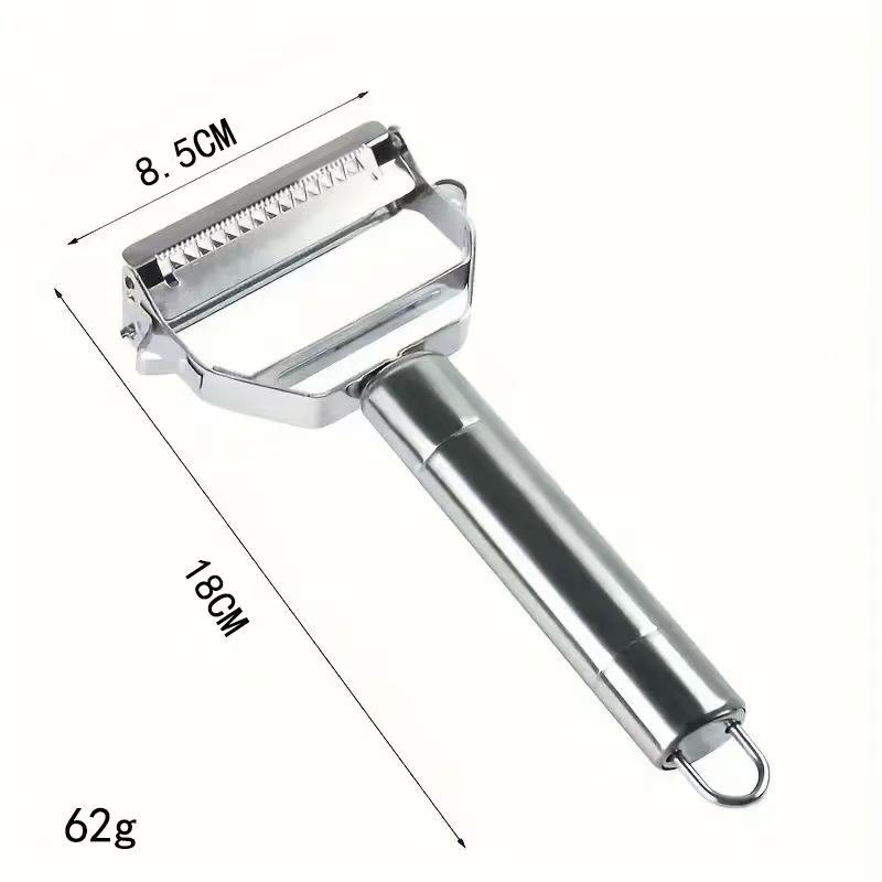 Stainless Steel Vegetable Peeler Multi-Functional Potato Peeler Fruit & Potato Slicer Vegetable Shredder for Kitchen Accessories Cooking Tools