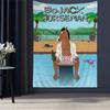 BBojack Принт Аниме Подвесной Богемный Гобелен Индийское Украшение Будда Колдовство Богемный Хиппи Дешевый Хиппи Настенное Полотно