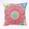 Субконтинентальный этнический Мандала льняная наволочка диванная подушка чехол домашний декор для вашего броска