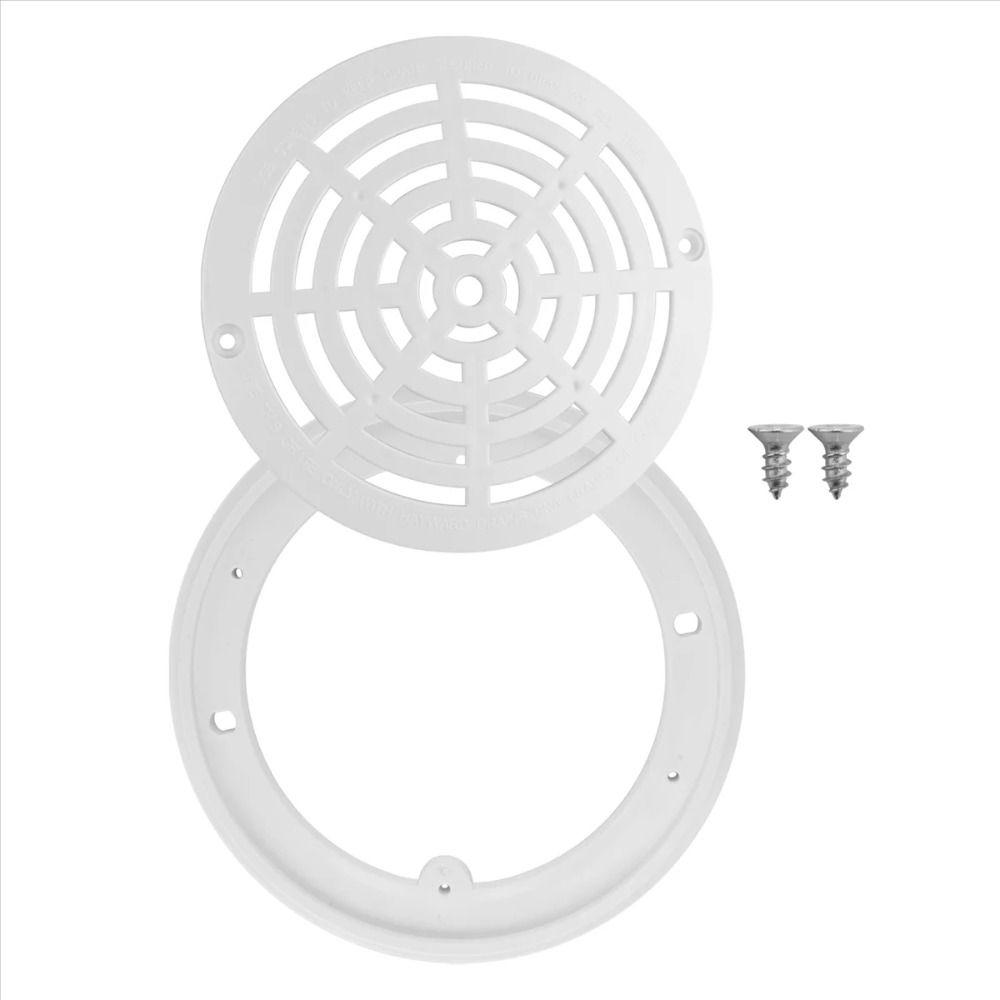 Replacement Pool Outlet Cover With Screws Grate Bottom Mounting Plates  Swimming Pool