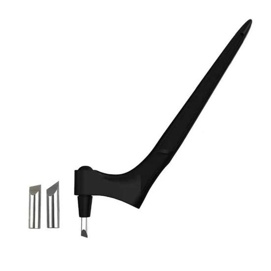 Ручка-резчик для поделок с эргономичной ручкой, вращающееся на 360 градусов лезвие из нержавеющей стали