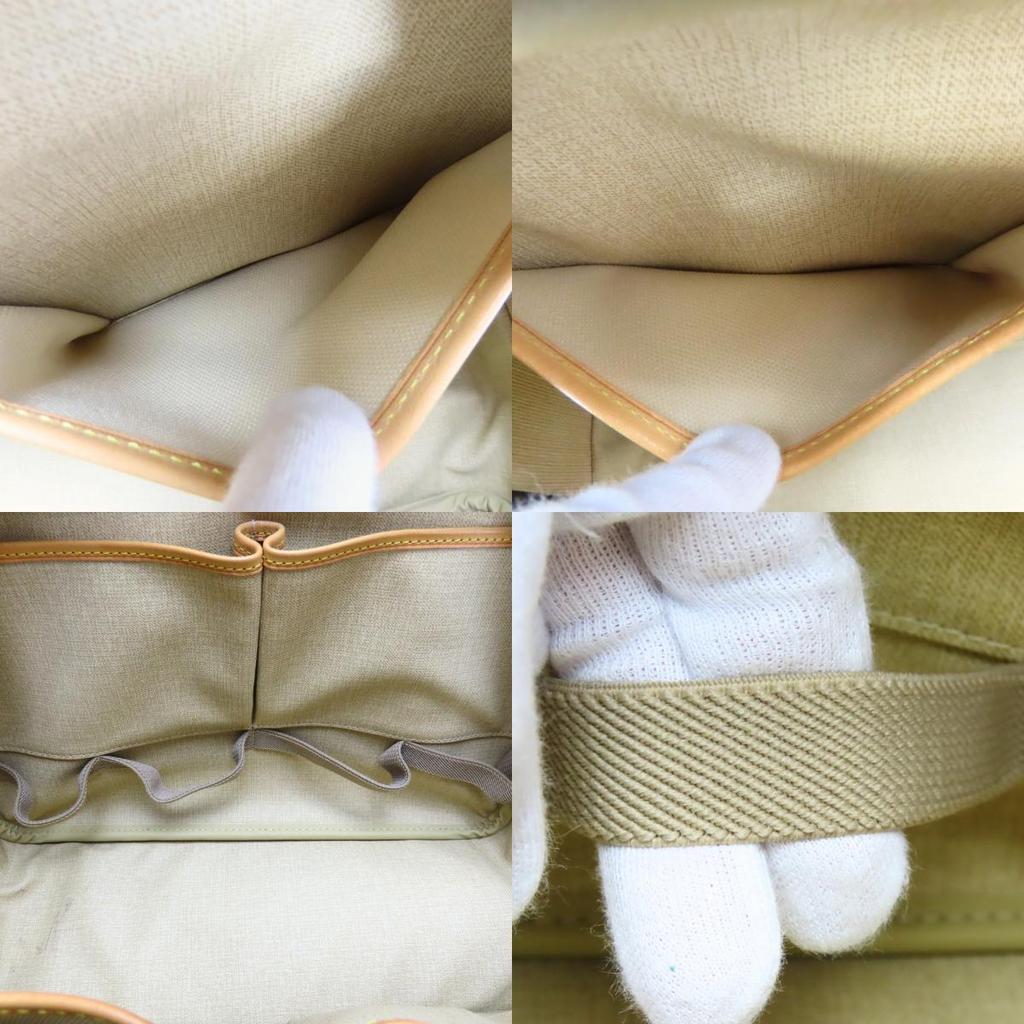 Used LOUIS VUITTON Handbag Deauville M47270 Bowling vanity Monogram/Nume leather Brown Classic