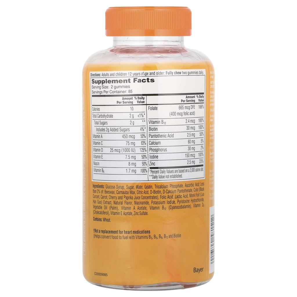 One-A-Day, Vitacraves®, Women's Multivitamin/Multimineral Supplement Gummies, 170 Gummies