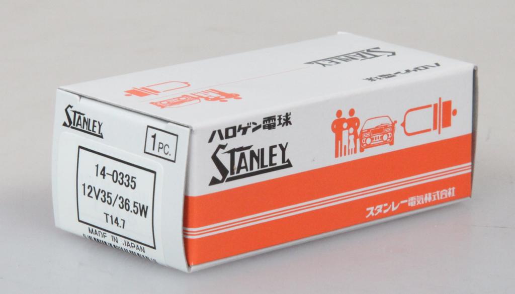 Stanley Electric Галоген для мотоциклов и транспортных средств (СТЭНЛИ) Лампа, 12В35/36,5Вт, 14-0335, Двухколесный