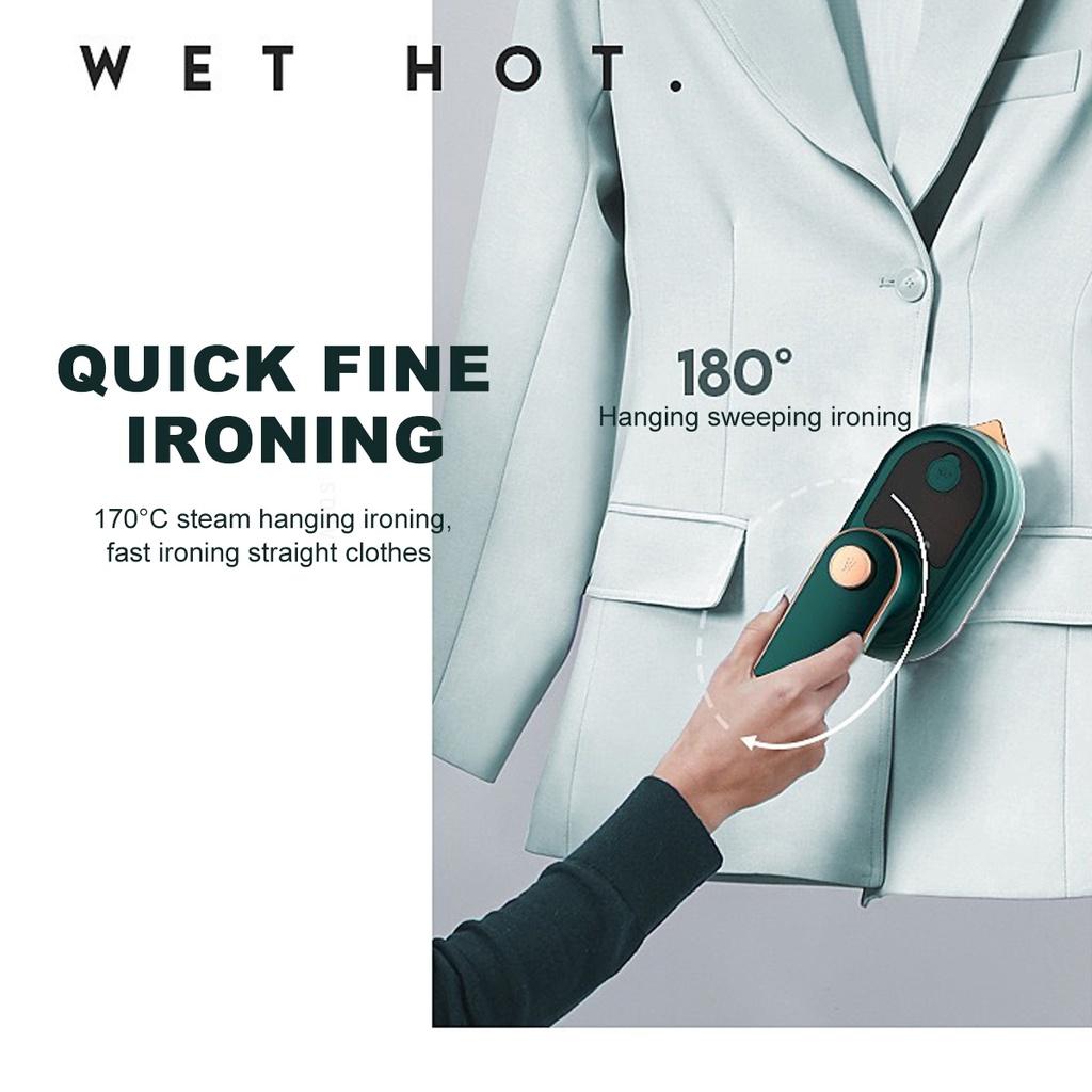 Электрический утюг, ручной отпариватель, мини-отпариватель для одежды, портативный утюг с влажным и сухим паром, гладильная машина для дома, путешествий