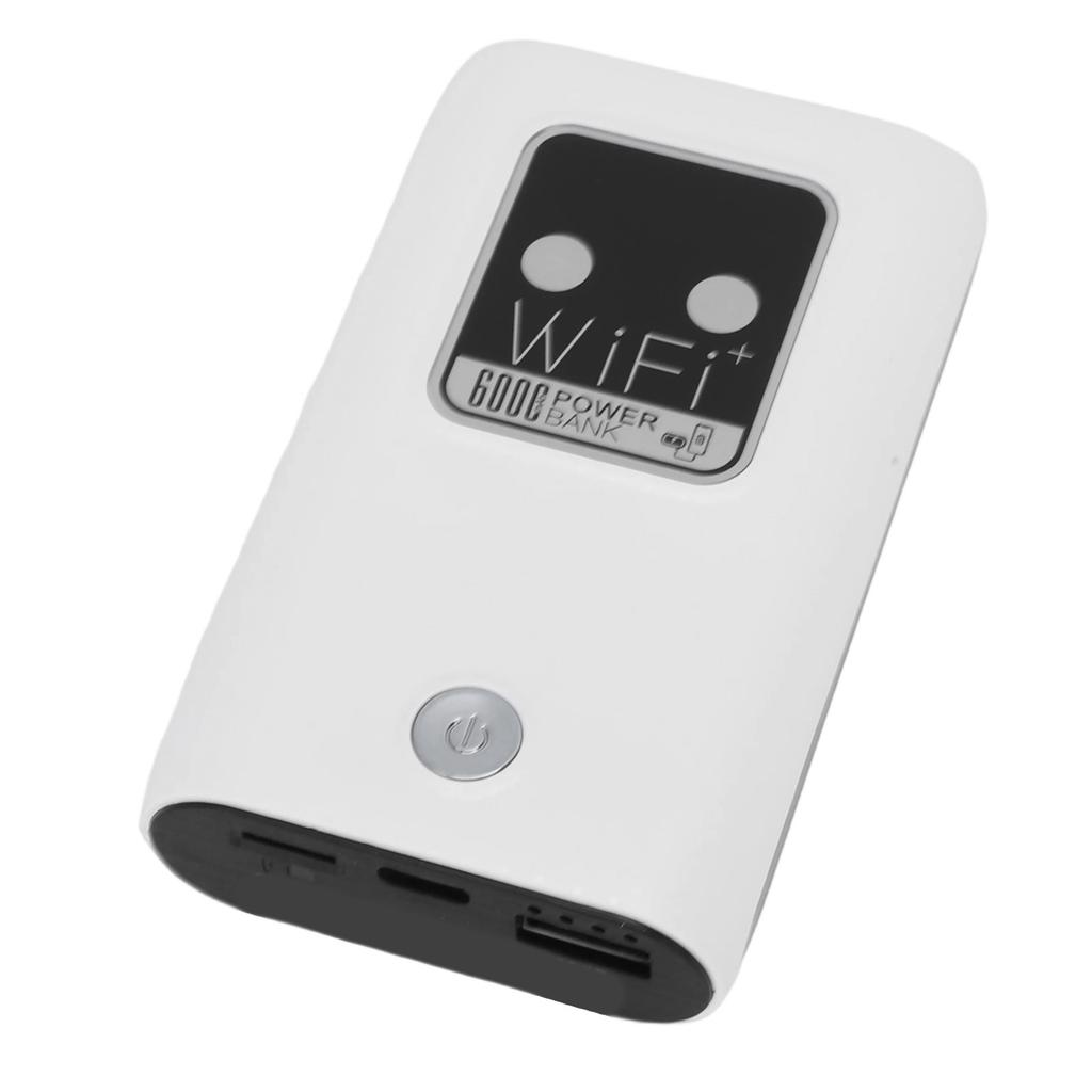 4G LTE Portable WiFi 300Mbps Mobile Hotspot Portable Wireless Router 6000mah Power Bank with SIM Card Slot for European