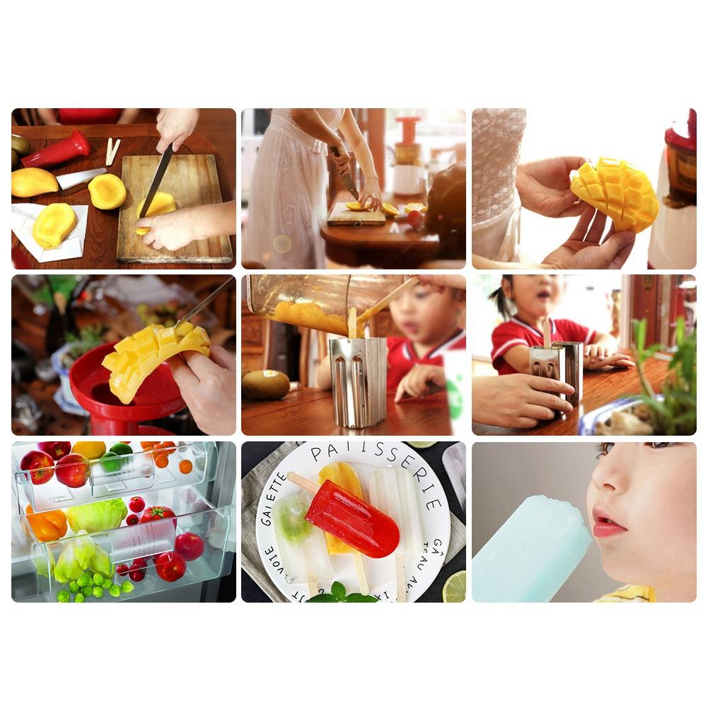 304 Stainless Steel sicle with Log Sticker Robotic Welding Technology Homemade Food for Kids Friends Exquisite Box sy to Store