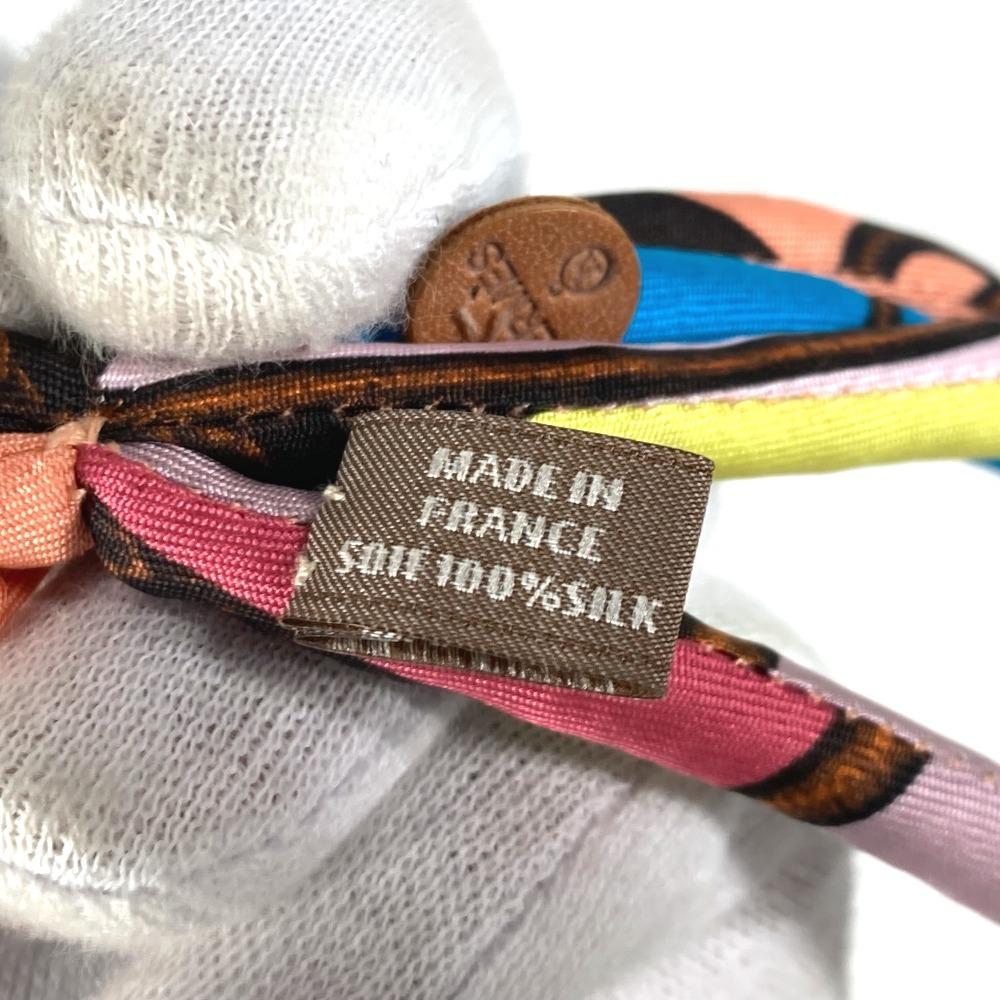 HERMES Choker Petit h petit ash Accessories Necklace silk Multicolore