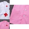 Premium Doctor Coat Fancy Dress Up Costume For Kids With Long Sleeves And Red Cross Pattern