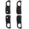 2pcs Car Front Bumper Fog Light Cover Frame Lights Protection Shell for Jeep Wrangler JL 2018 2019 2020 2021 2022