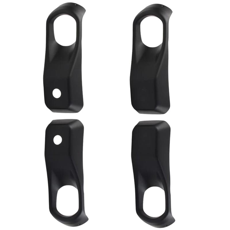 2pcs Car Front Bumper Fog Light Cover Frame Lights Protection Shell for Jeep Wrangler JL 2018 2019 2020 2021 2022