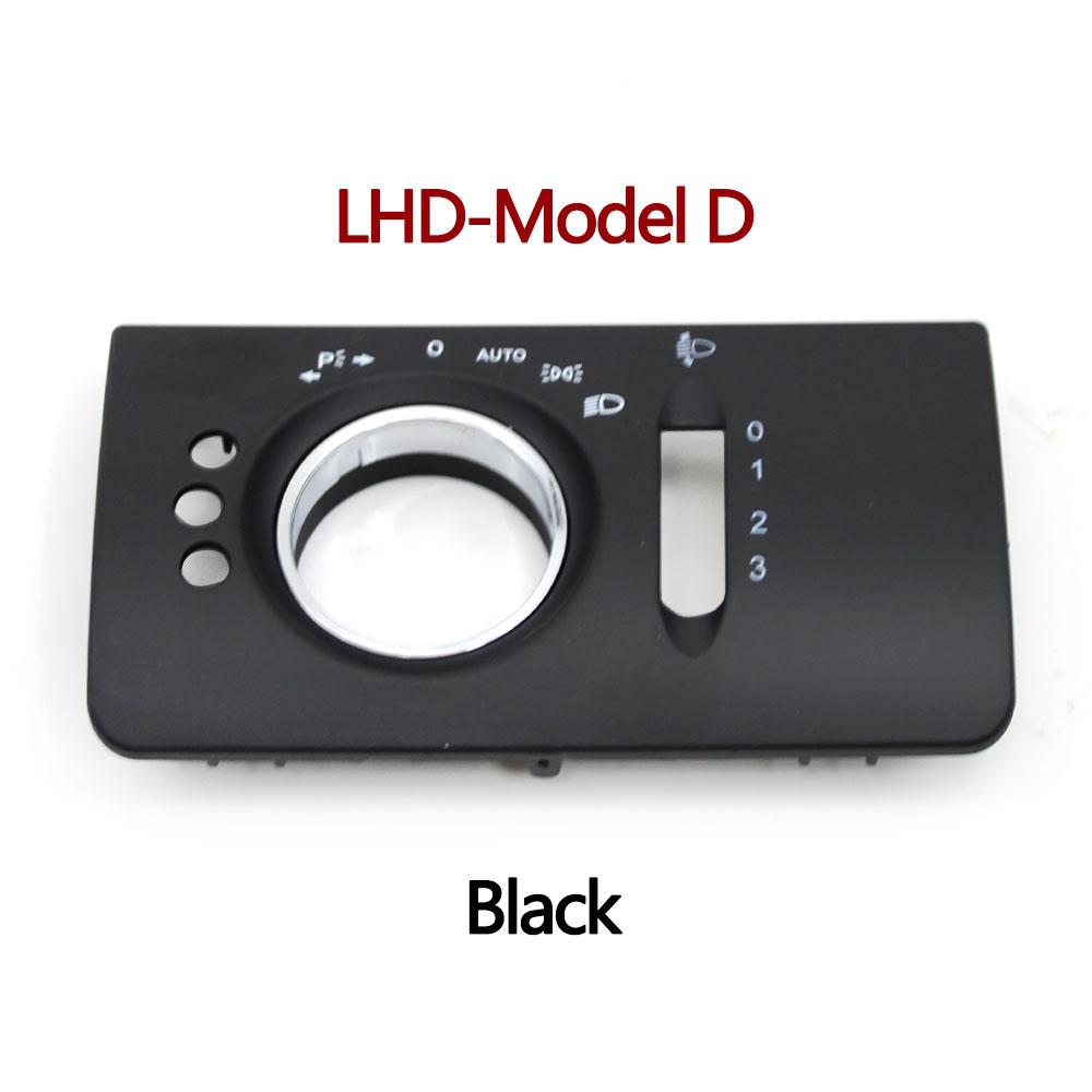 Car Interior Accessories Head Lamp Headlight Switch Button Cover Trim For Mercedes Benz W164 ML GL 300 350 450 500 2005-2011