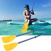 Kayak Paddle Heavy Duty Aluminum Alloy Shaft Boating Oar Telescopic Water Sports Paddle for Kayaking Boating Canoeing