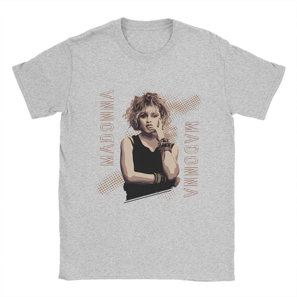 Men Women Madonna Music Vintage Pop Singer T-Shirt Apparel Awesome Summer T Shirts Top Tee Clothes Summer